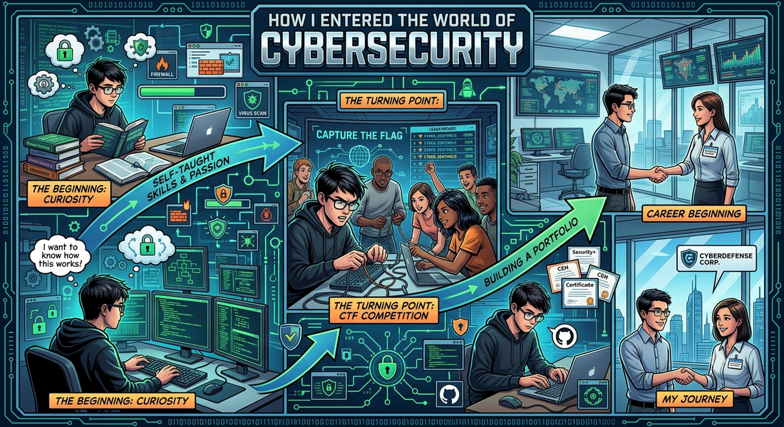 How I Entered the World of Cybersecurity