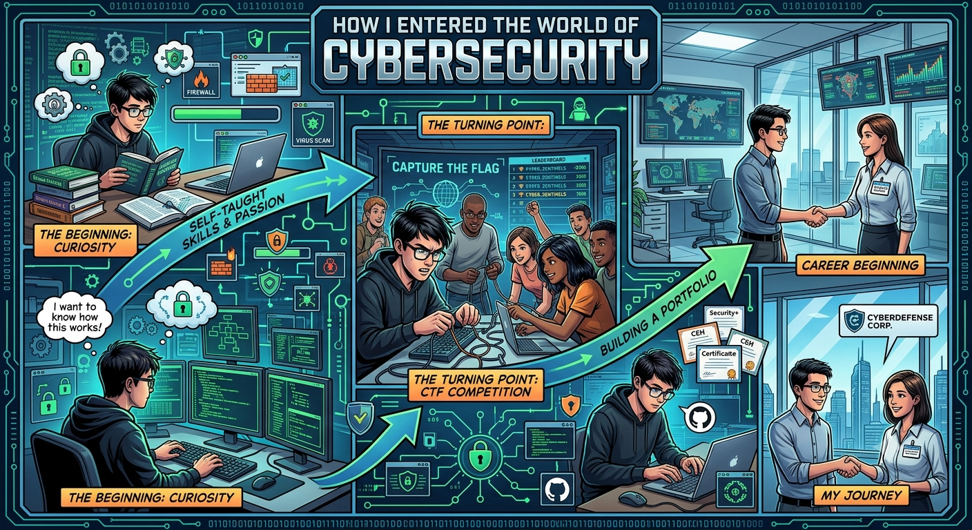 How I Entered the World of Cybersecurity
