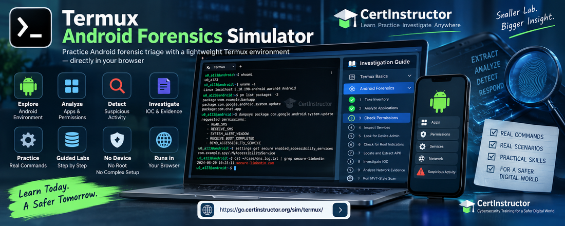 Termux Android Forensics Simulator
