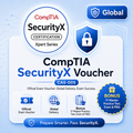 CompTIA SecurityX  (CAS-005) Exam Voucher  + Retake