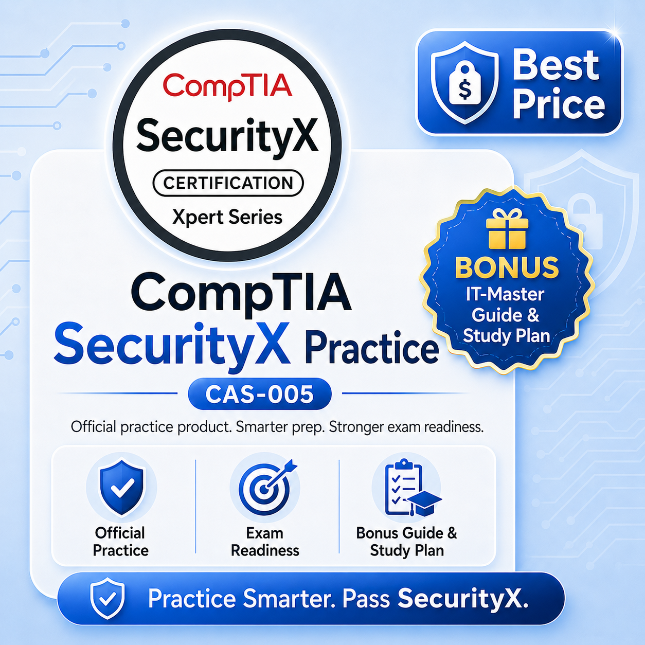 CompTIA SecurityX CertMaster Practice
