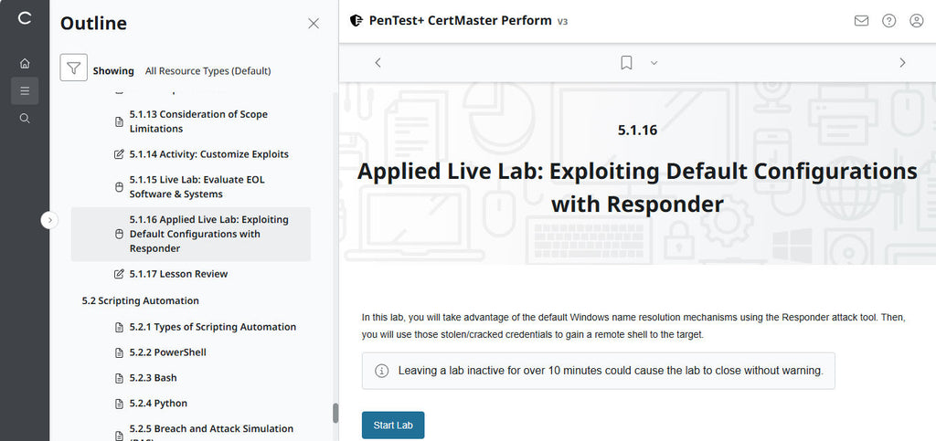 CompTIA PenTest+ CertMaster Perform  PT0-003 (V3) (12 Month Access )